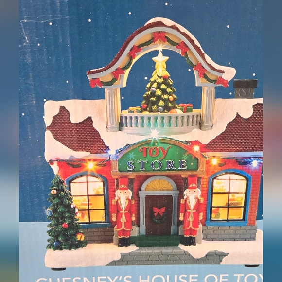 Lemax Other - Carole Towne By Lemax " Chesney's House Of Toys" READ